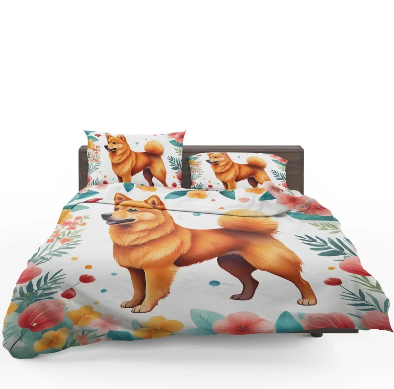 Finnish Spitz Joy Teen Birthday Delight Bedding Set 1