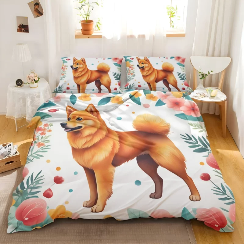 Finnish Spitz Joy Teen Birthday Delight Bedding Set 2