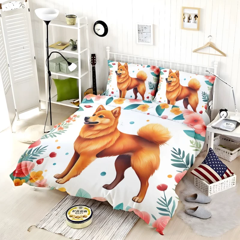 Finnish Spitz Joy Teen Birthday Delight Bedding Set