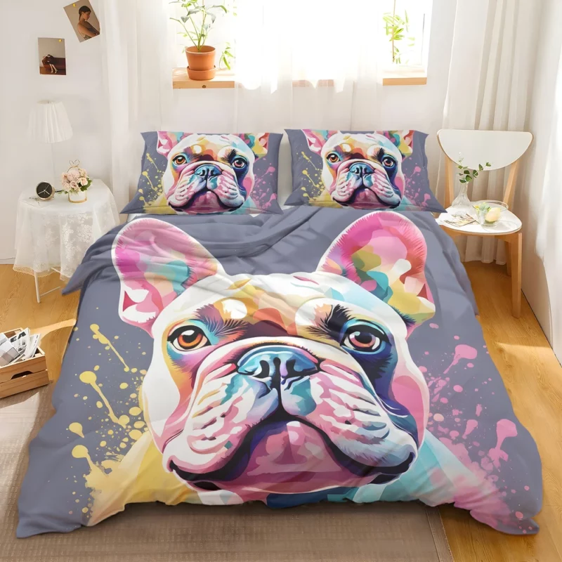 French Bulldog Birthday Bond Teen Companion Bedding Set 2