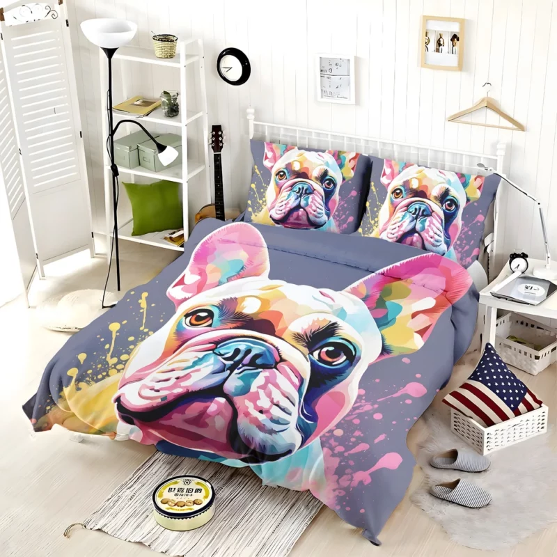 French Bulldog Birthday Bond Teen Companion Bedding Set