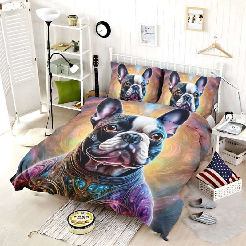 French Bulldog Birthday Surprise Teen Delight Bedding Set