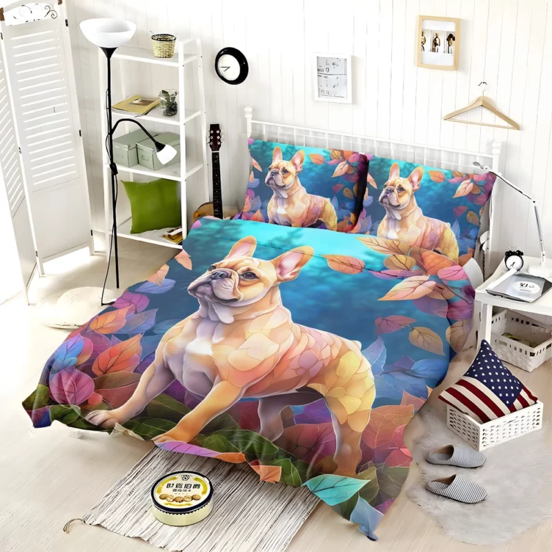 French Bulldog Charm Teen Birthday Joy Bedding Set