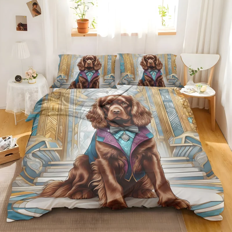 Gentle Companion Sussex Spaniel Dog Bedding Set 2