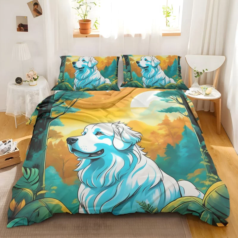 Gift of Affection Great Pyrenees Love Bedding Set 2