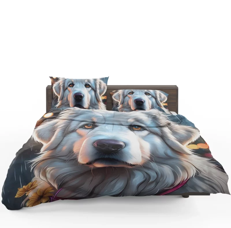 Gift of Love Great Pyrenees Joy Bedding Set 1