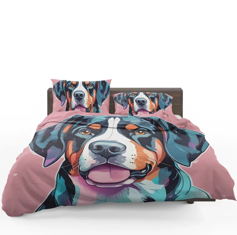 Gift of Love Greater Swiss Mountain Dog Joy Bedding Set 1