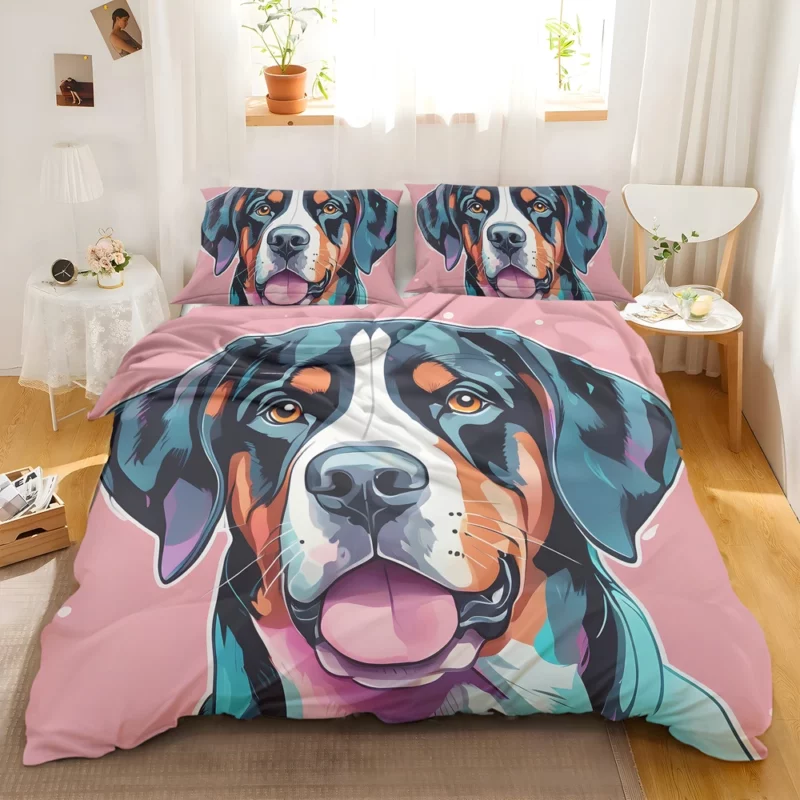 Gift of Love Greater Swiss Mountain Dog Joy Bedding Set 2