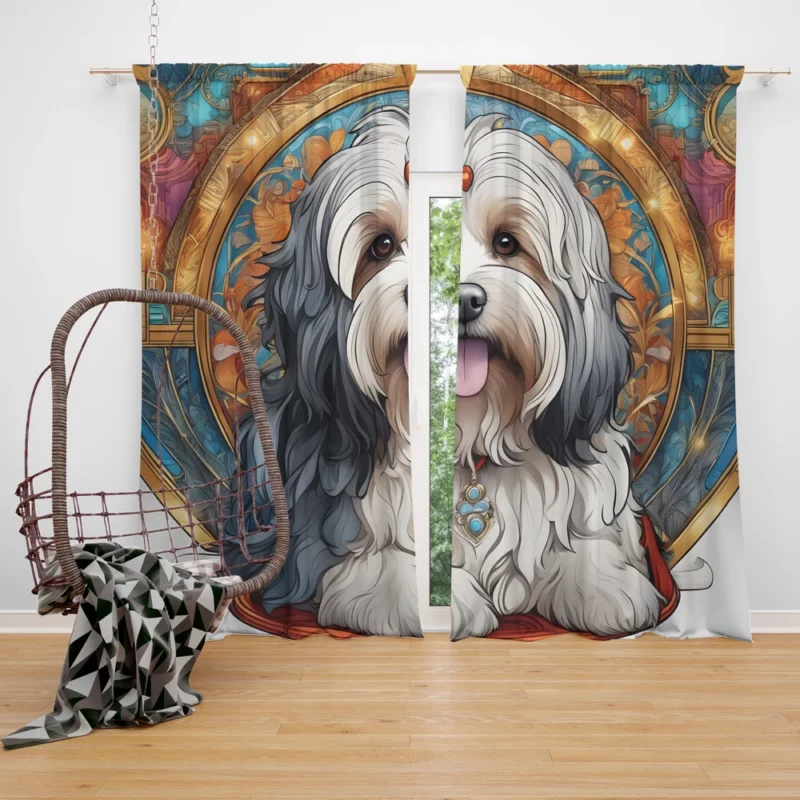 Gift of Love Havanese Joy Curtain