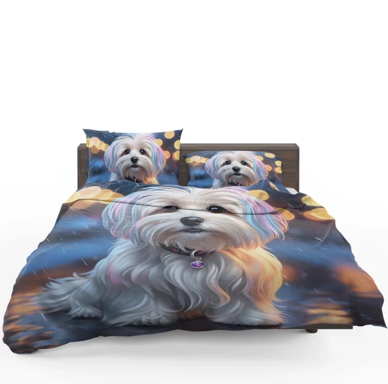 Gifted Havanese Surprise Joyful Dog Bedding Set 1