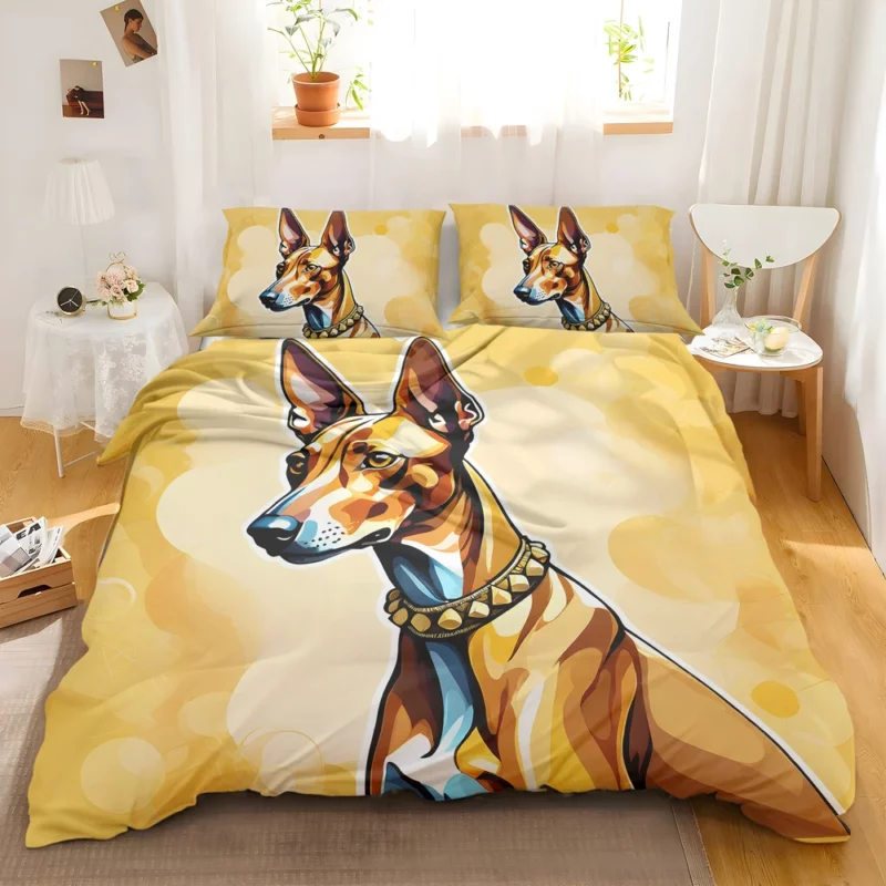 Graceful Guardian Pharaoh Hound Dog Bedding Set 2