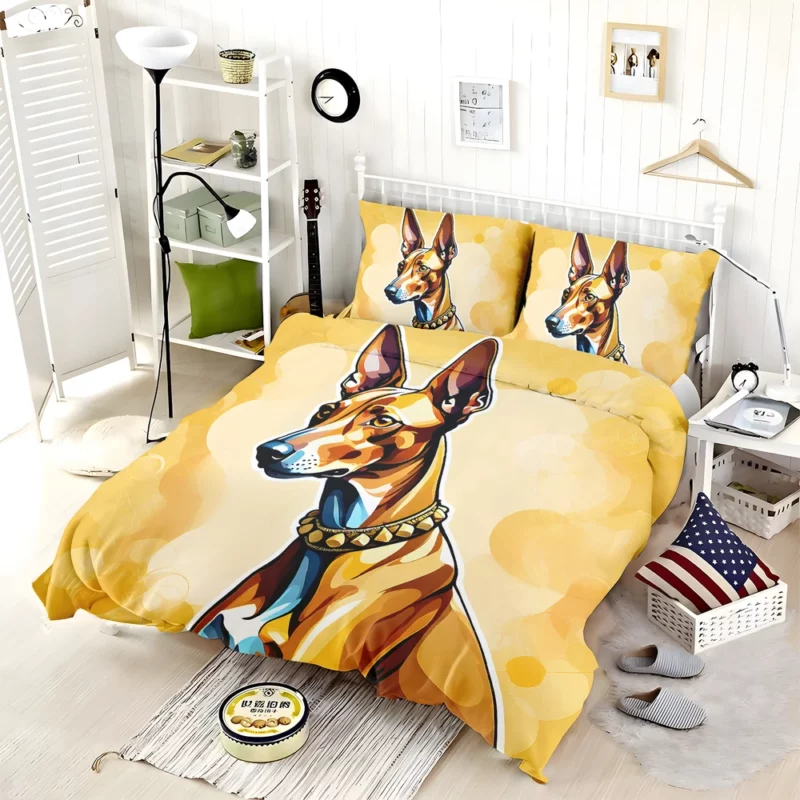 Graceful Guardian Pharaoh Hound Dog Bedding Set