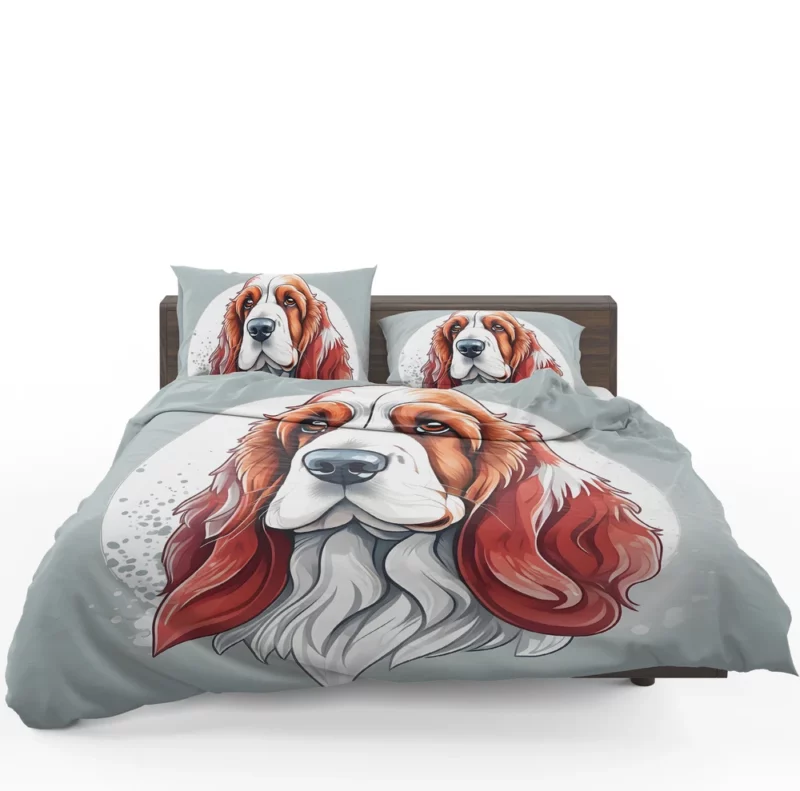 Grand Basset Griffon Vendeen Affection Companion Bedding Set 1