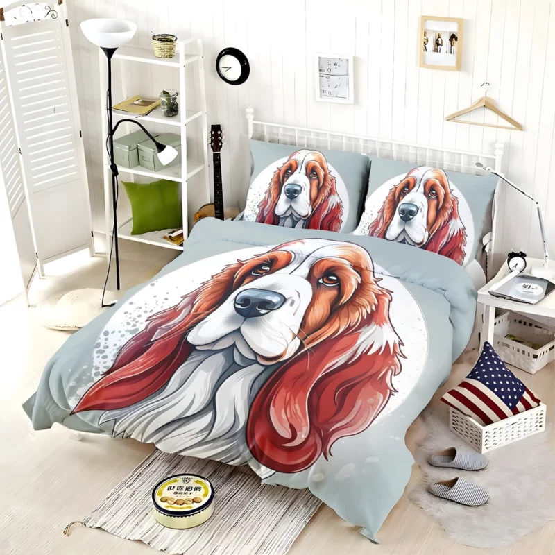 Grand Basset Griffon Vendeen Affection Companion Bedding Set