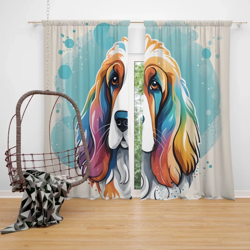 Grand Basset Griffon Vendeen Charm Teen Dog Joy Curtain