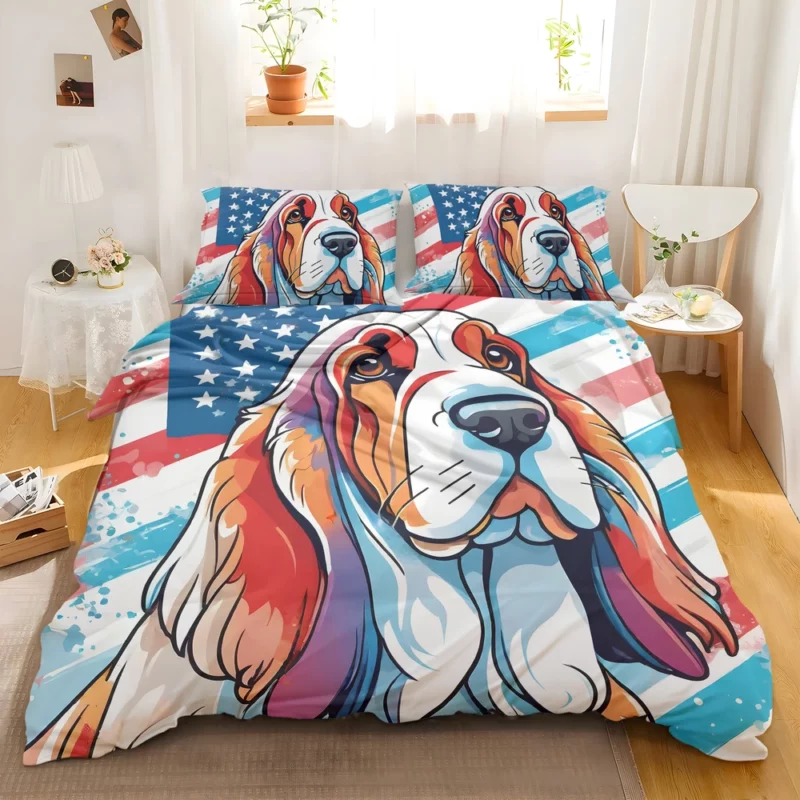 Grand Basset Griffon Vendeen Delight Surprise Bedding Set 2