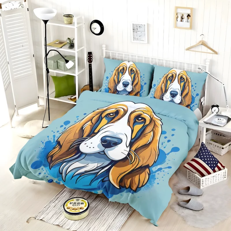 Grand Basset Griffon Vendeen Love Bedding Set