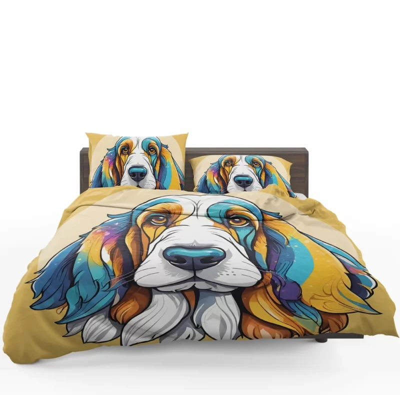 Grand Basset Griffon Vendeen Playful Charm Teen Joy Bedding Set 1