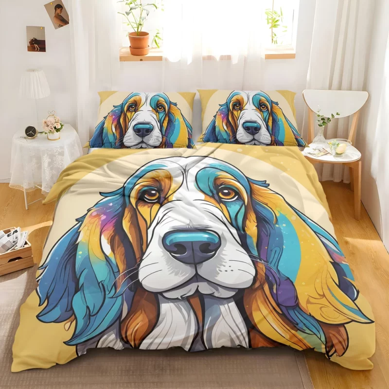 Grand Basset Griffon Vendeen Playful Charm Teen Joy Bedding Set 2