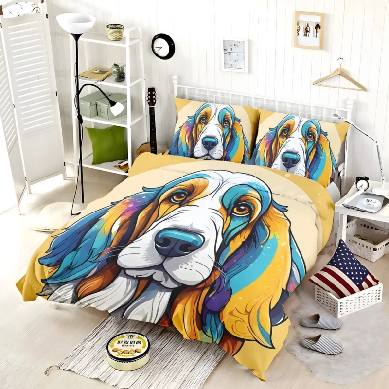 Grand Basset Griffon Vendeen Playful Charm Teen Joy Bedding Set