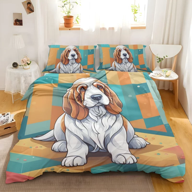 Grand Basset Griffon Vendeen Pup Bedding Set 2