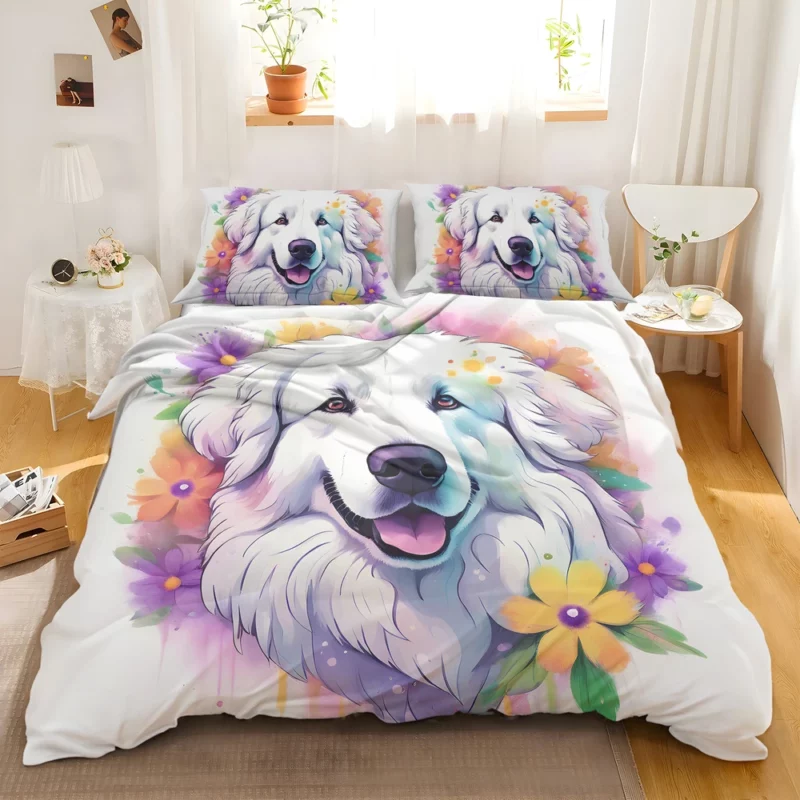 Great Pyrenees Charm Gift of Delight Bedding Set 2