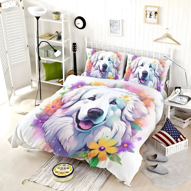 Great Pyrenees Charm Gift of Delight Bedding Set