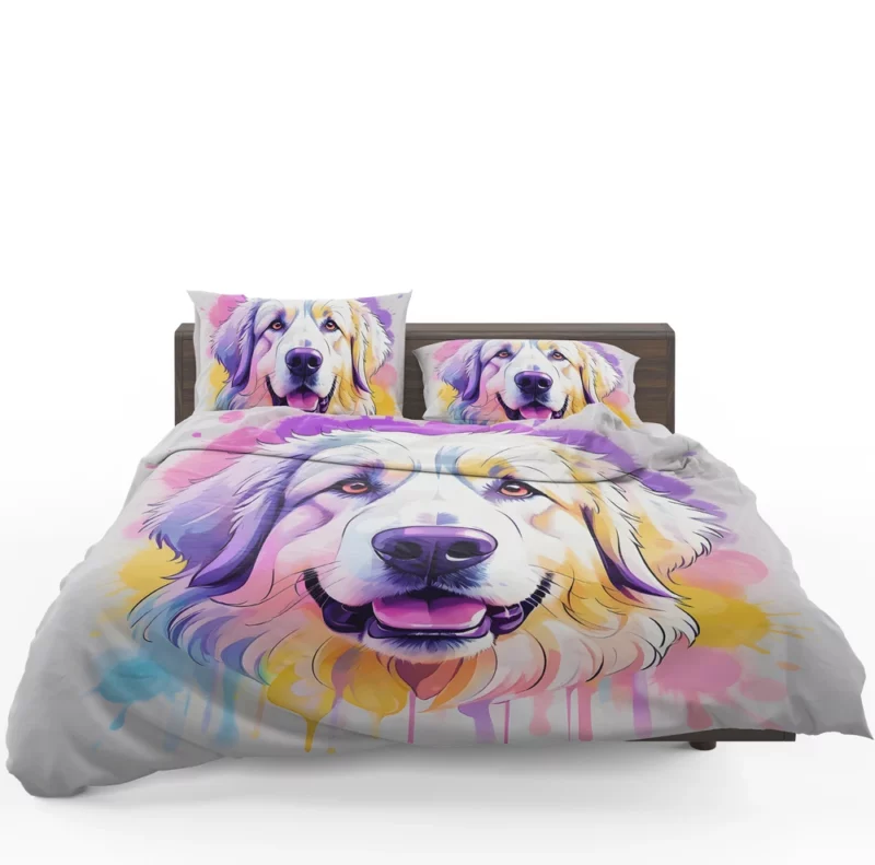 Great Pyrenees Elegance Gift Delight Bedding Set 1