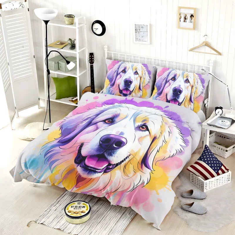 Great Pyrenees Elegance Gift Delight Bedding Set