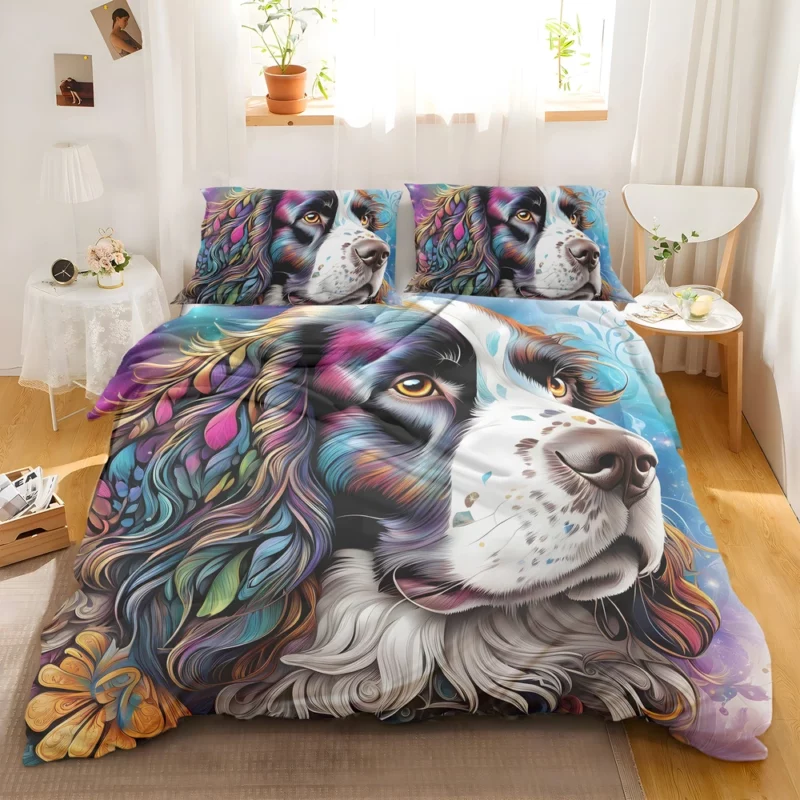 Great Pyrenees Pal Birthday Joy Bedding Set 2