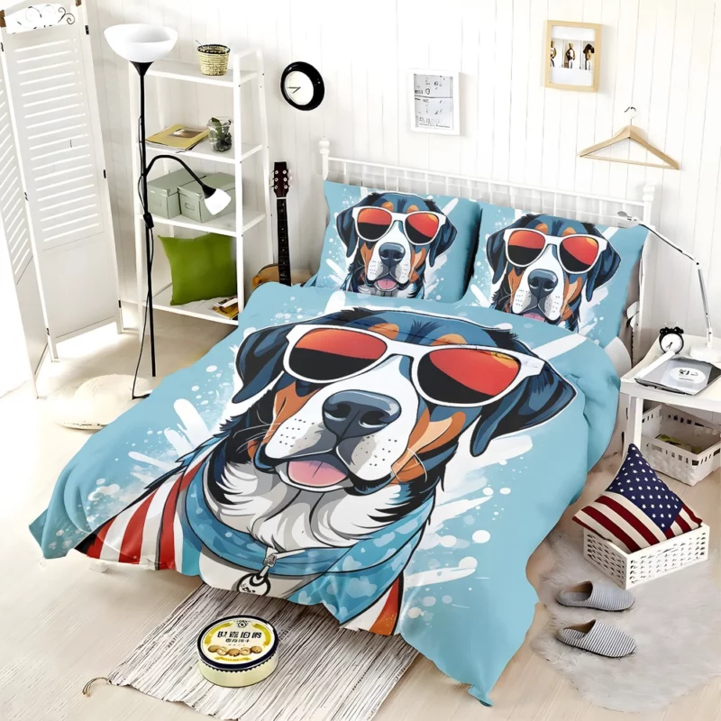 Greater Swiss Mountain Dog Companion Dog Gift Bedding Set