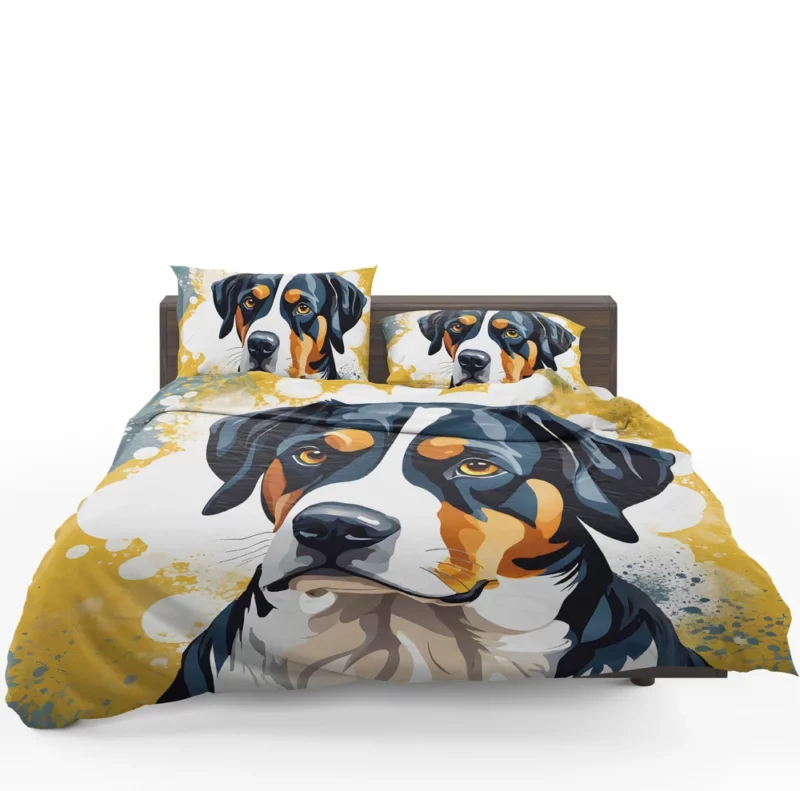 Greater Swiss Mountain Treasures Dog Gift Bedding Set 1