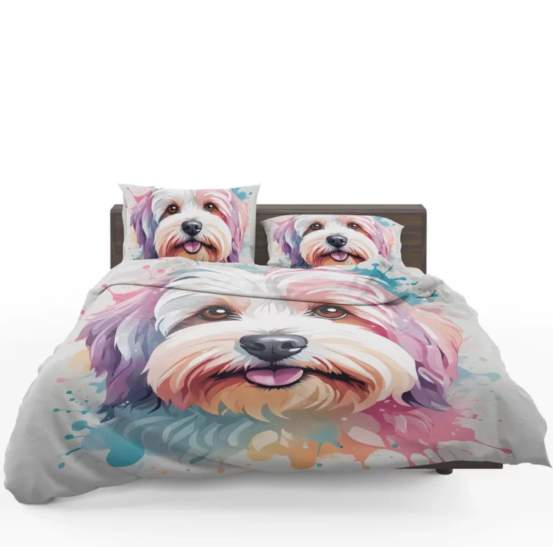 Havanese Companion Dog Gift Bedding Set 1