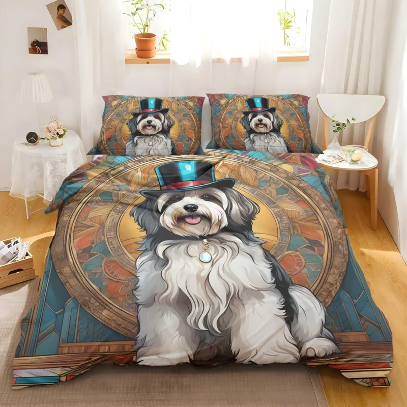 Havanese Majesty Dog Gift Bedding Set 2