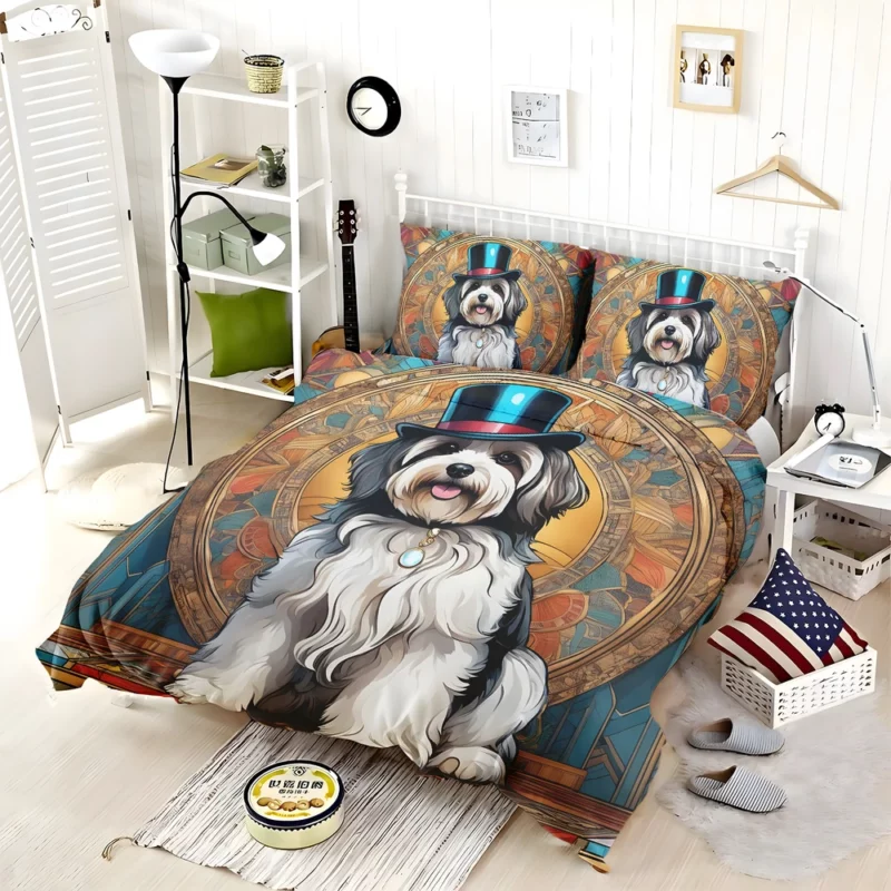 Havanese Majesty Dog Gift Bedding Set