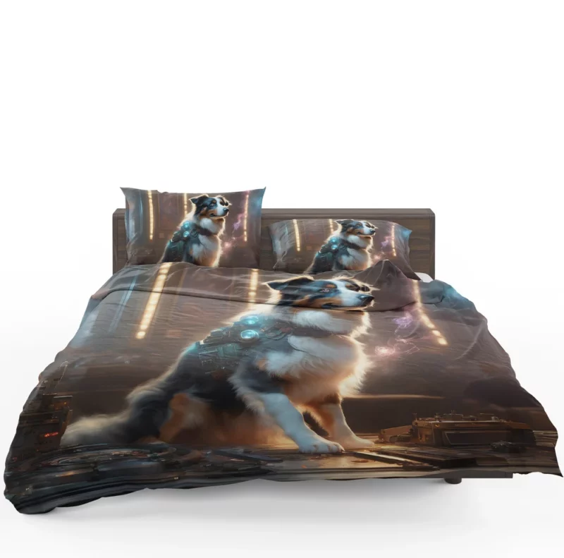 Herding Dynamo Australian Shepherd Dog Bedding Set 1