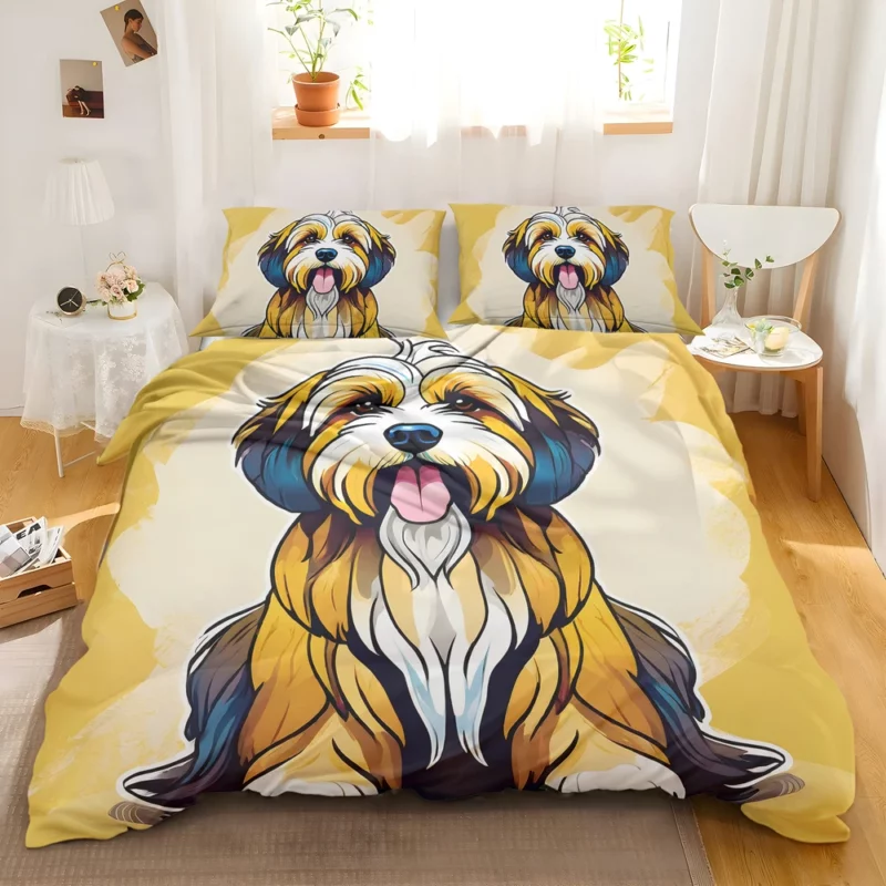 Himalayan Joy Playful Tibetan Terrier Companion Bedding Set 2