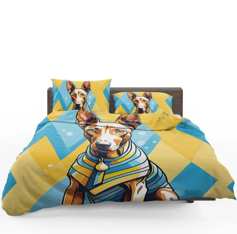 Hound Majesty Pharaoh Dog Charm Bedding Set 1