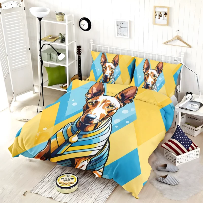 Hound Majesty Pharaoh Dog Charm Bedding Set