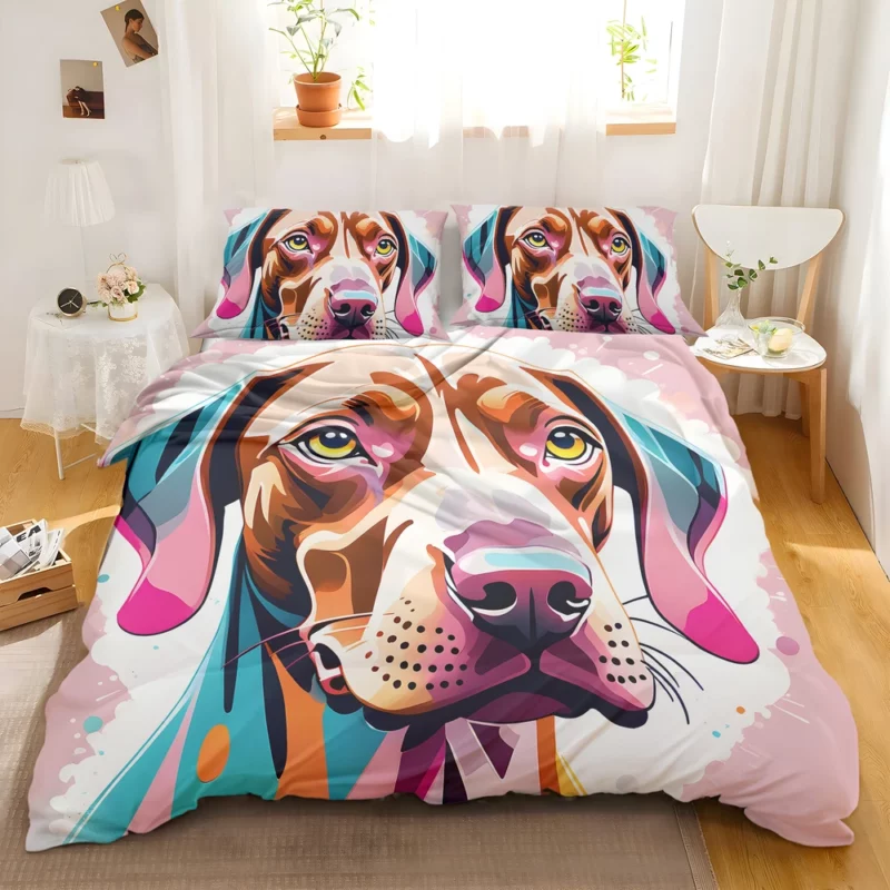 Hungarian Joy Playful Vizsla Companion Bedding Set 2