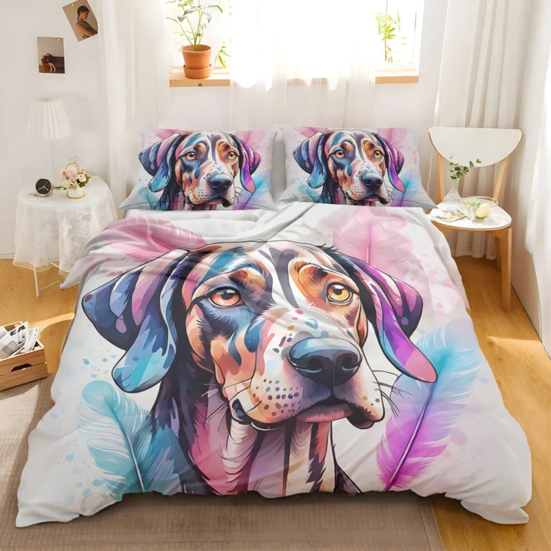 Hunting Partner Plott Hound Dog Bedding Set 2