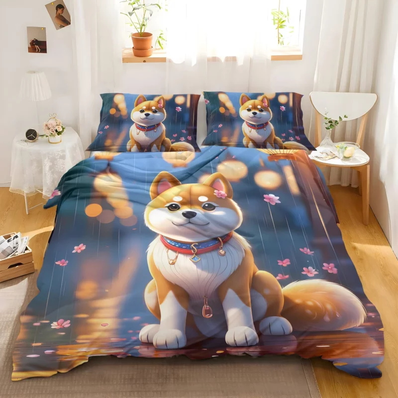 Inu Charm Shiba Companion Dog Bedding Set 2