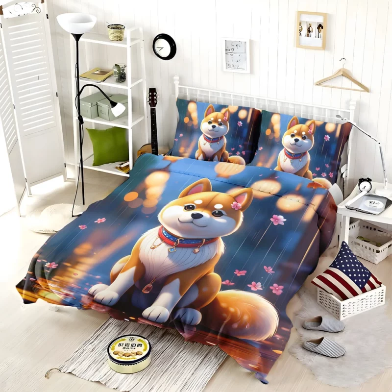 Inu Charm Shiba Companion Dog Bedding Set