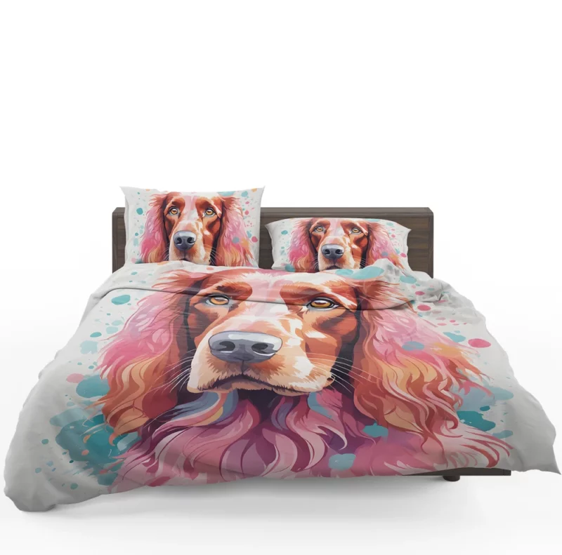 Irish Setter Love Teen Gifted Joy Bedding Set 1