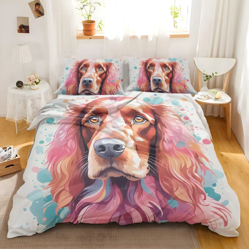 Irish Setter Love Teen Gifted Joy Bedding Set 2