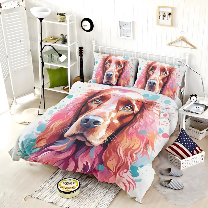 Irish Setter Love Teen Gifted Joy Bedding Set