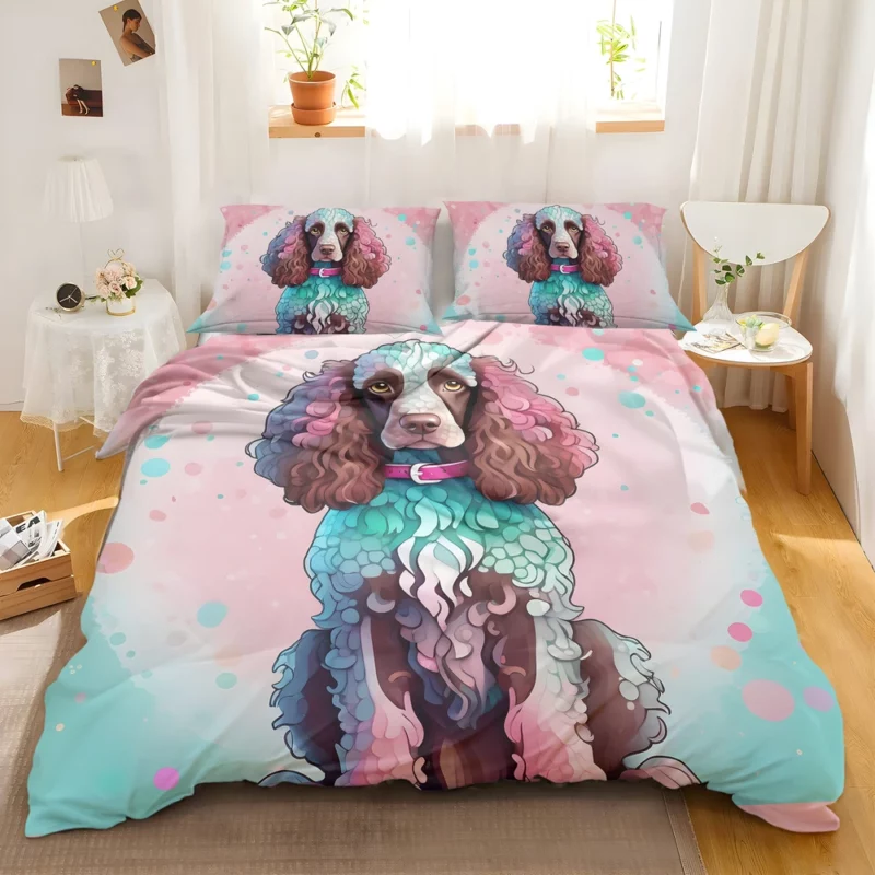 Irish Water Spaniel Delight Teen Joyful Surprise Bedding Set 2