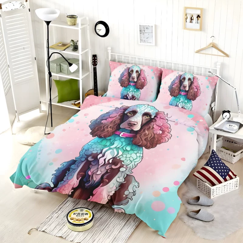 Irish Water Spaniel Delight Teen Joyful Surprise Bedding Set