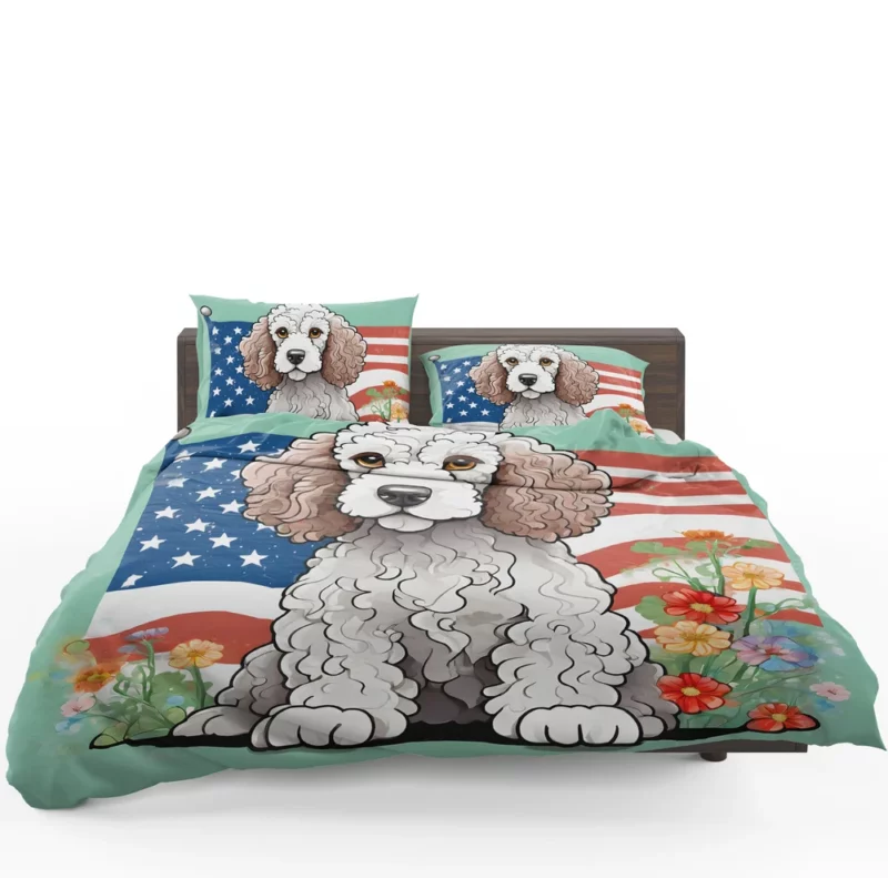 Irish Water Spaniel Playful Charm Teen Dog Joy Bedding Set 1