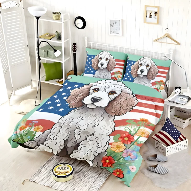 Irish Water Spaniel Playful Charm Teen Dog Joy Bedding Set